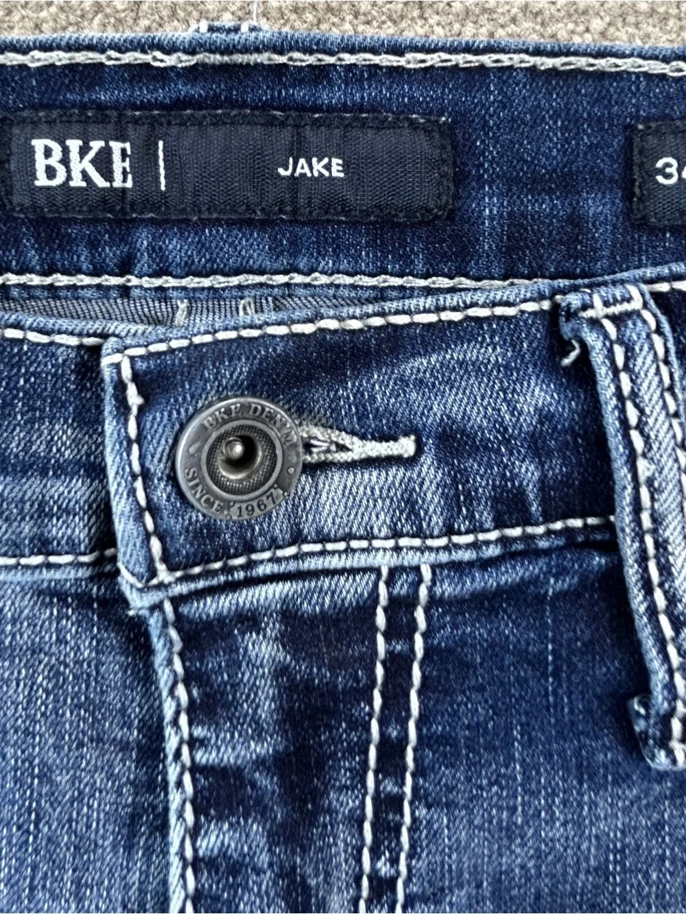 Jake Boot Stretch Jeans Size 34